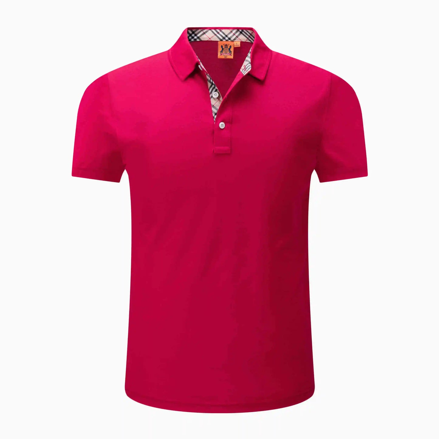 High Quality Wholesale Men's for Polo T-Shirt Cotton/Bamboo Fiber Yarn Dyed 190 Grams Worsted Fabric
