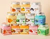 350g Organic Fruity Body Scrub Whitening Body Exfoliating Strawberry Sugar Cream Vegan Body Scrub for Cleansing
