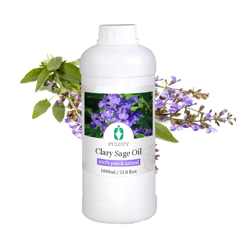 Manufacturer Wholesale Bulk Customised Private Label Free Sample Pure Natural Organic Clary Sage Oil for Skin Care