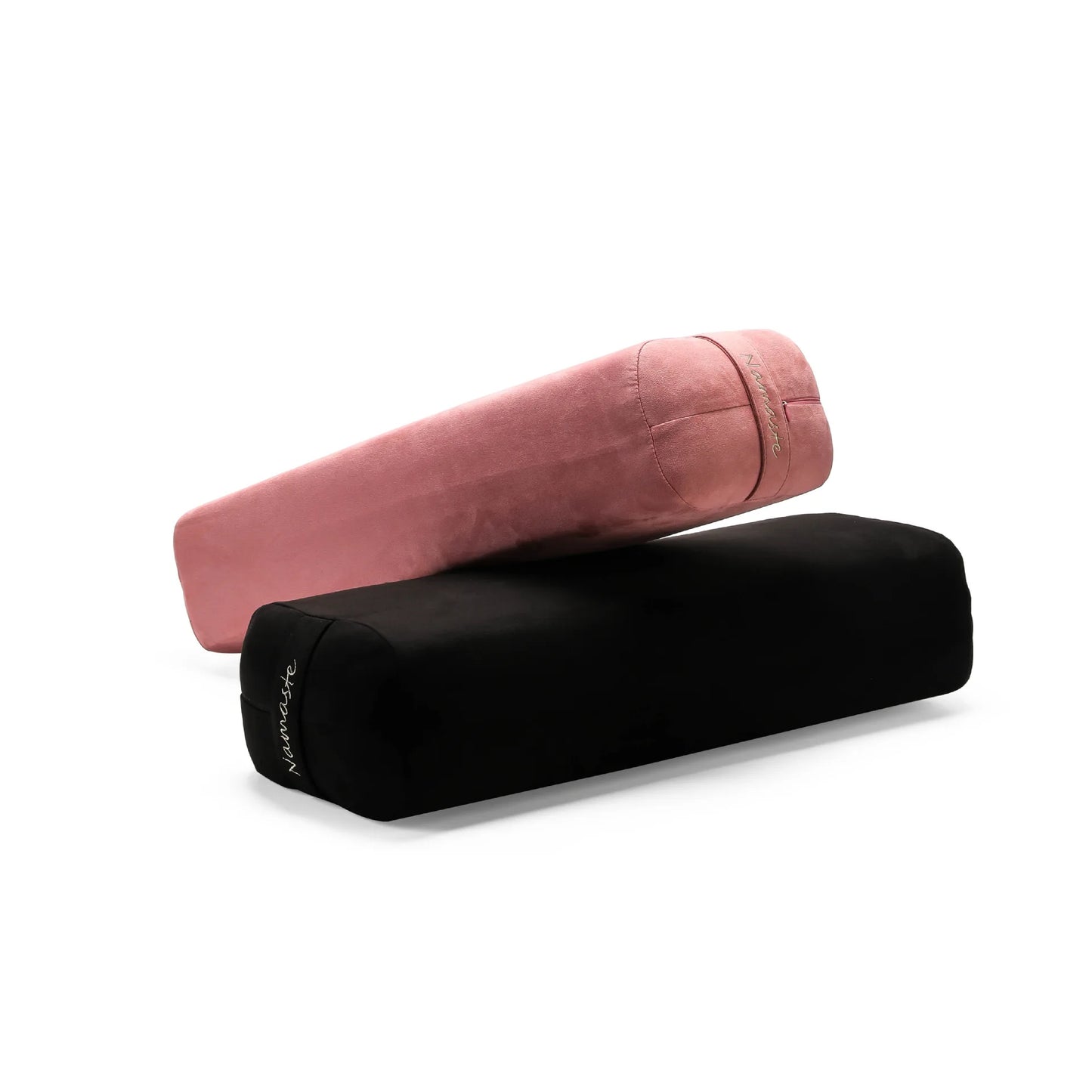 Wholesale Colorful Polyester Organic Yoga Pillow Bolster Cushions Filled with Sponge