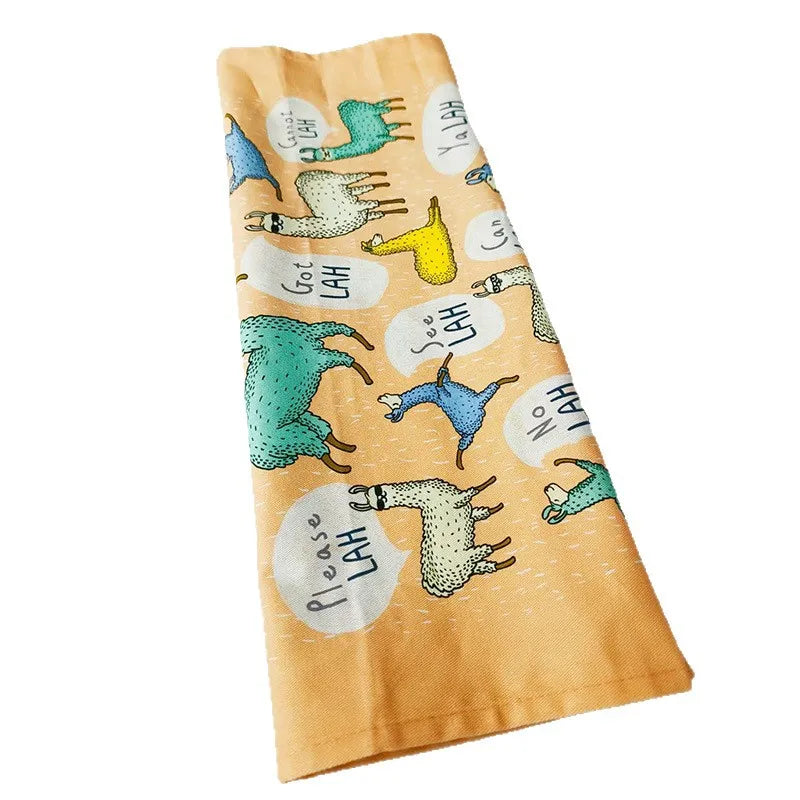 2025 Custom HIgh Quality Home Garden Tableware Coffee 100% Organic Cotton Kitchen Dish Tea Towels
