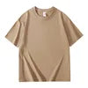 Unisex Oversized Drop-Shoulder T-Shirt High Quality 100% Cotton Bamboo Fiber Custom Logo Printing Gym Working Cloth Knitted
