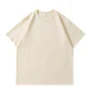 Custom Tshirt 100% Premium Pure Cotton Drop Shoulder Oversized T Shirt Organic Cotton Men Breathable T Shirts