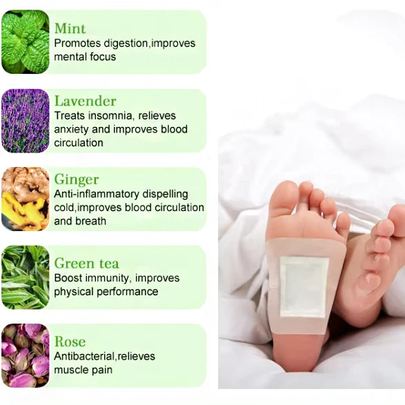 Customizable Manufacturer-Direct Thin Durable Bamboo Chinese Herb Detox Foot Patch Guangdong Origin X-1 Model Wholesale
