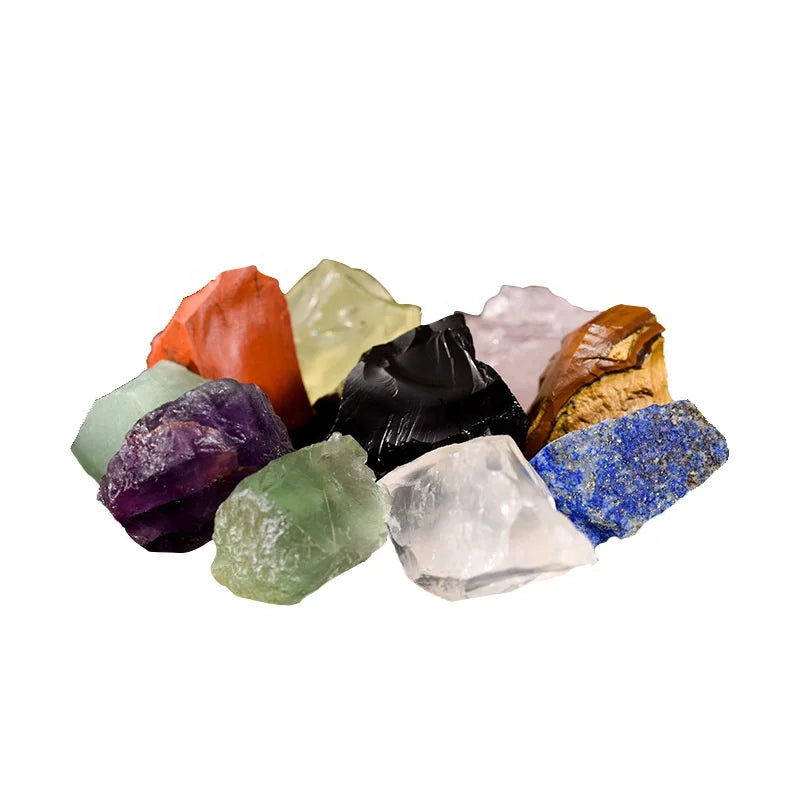 1KG Natural Crystal Agate Bulk Raw Stones Quartz Gravel Loose Chakras Energy Healing Stones Aromatherapy Stones