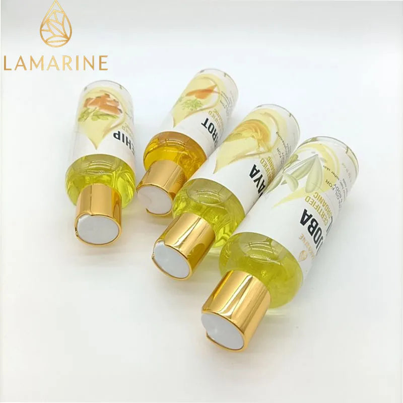 Private Label Natural Organic Vitamin A, Vitamin E Whitening Anti Aging Glow Carrot Seed Body Oil