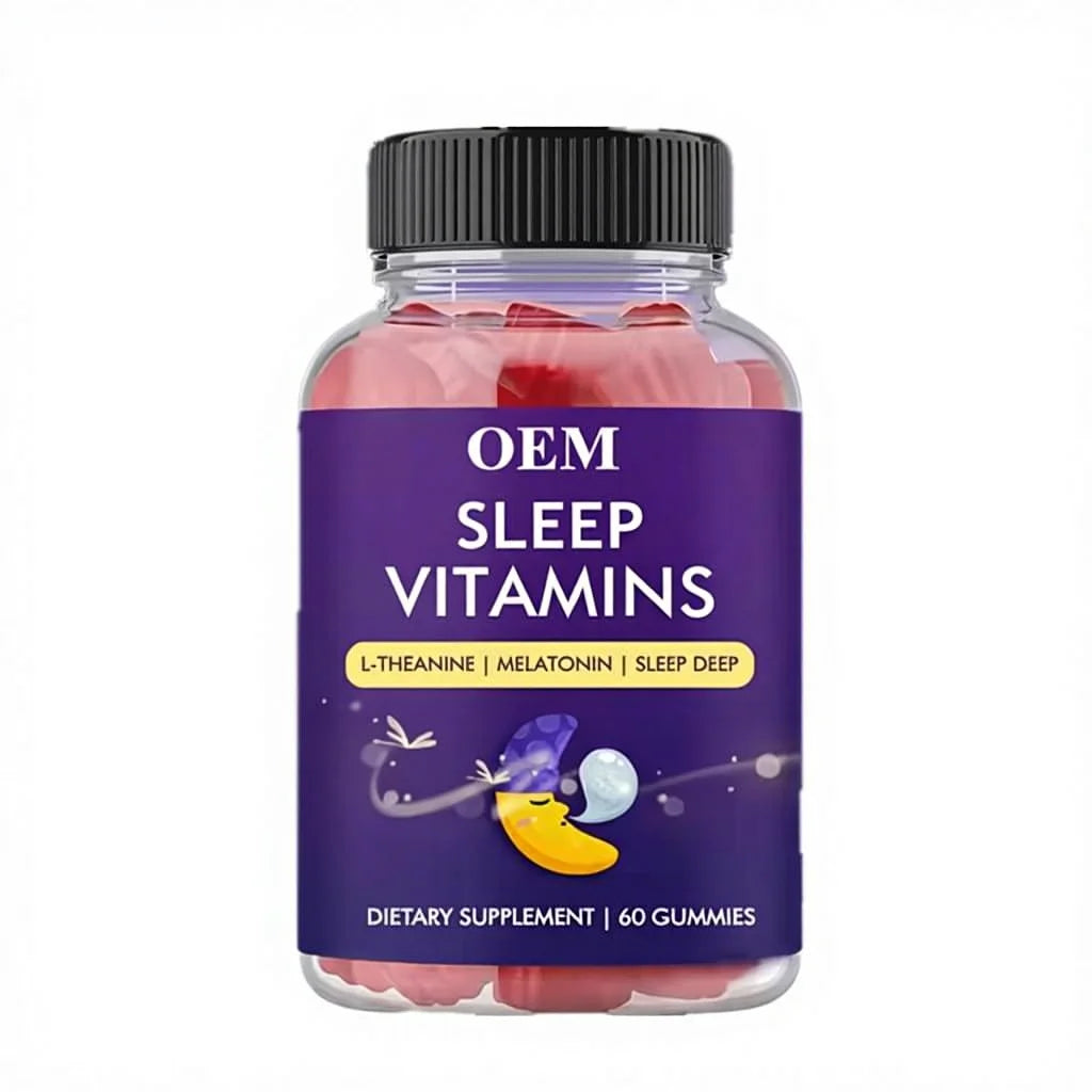 Organic Vegan Sleep Support Gummies  Sugar Free, 60 Count