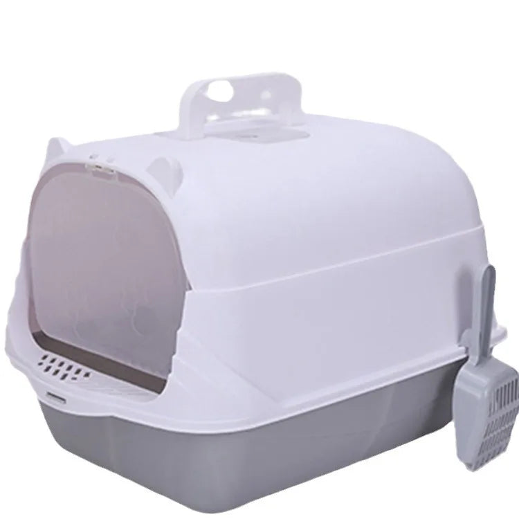 Cat Litter Box Model C01 Bulk Fully Enclosed Anti-Splash Extra-Large UV Sterilization Pet Supplies Manufacturer