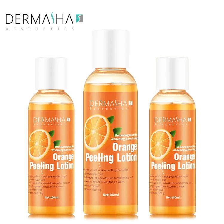 Private Label Skin Whitening Cream Organic Orange Peeling Lotion  Whitening Best Quality Peeling Oil for Removing Dead Skin
