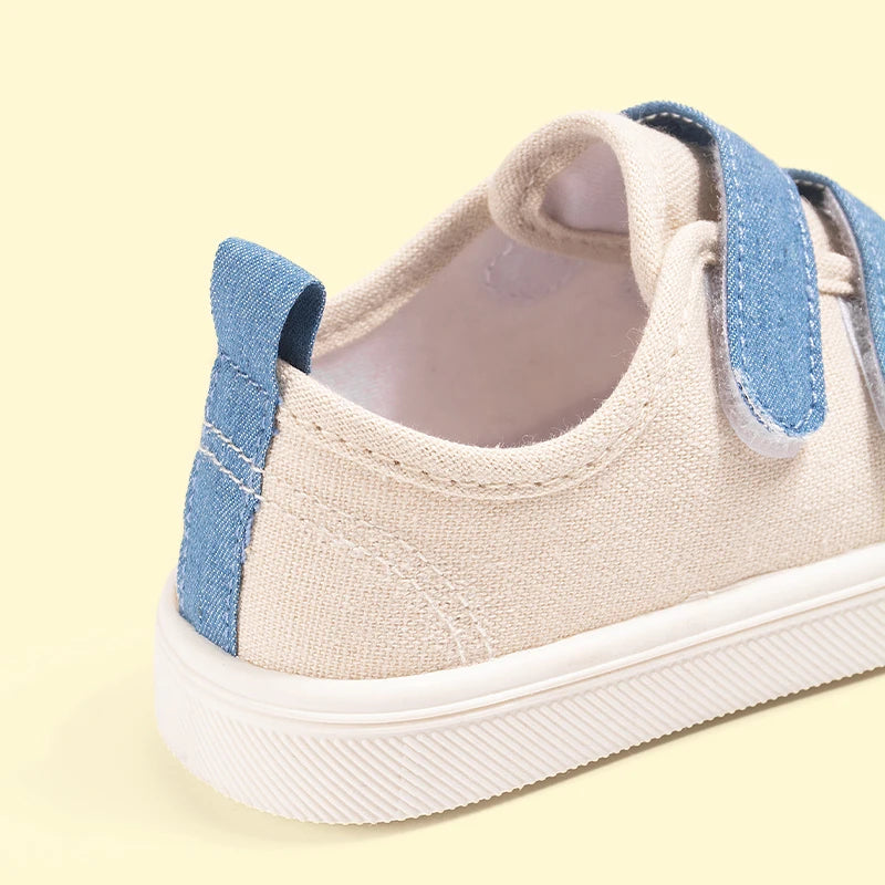 New Three Color Low Cut Children's Canvas Shoes for Spring 2025, Casual Soft Soled Shoes for Baby Products EKC5304