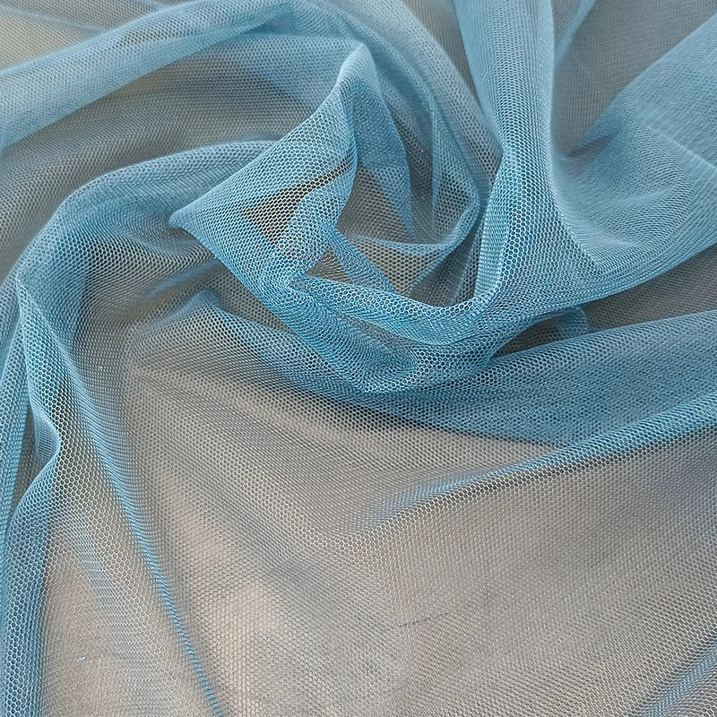 Factory Direct 100% Polyester Tulle Fabric for Weddings Girl's Clothing & Curtains Organic Feature
