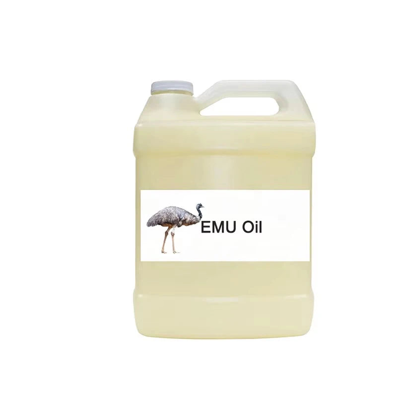 Factory Provides Hot Selling 100% Pure Natural Organic Emu Oil Top Grade Skin Revitalizer Moisturizer Essential Oil for All Skin