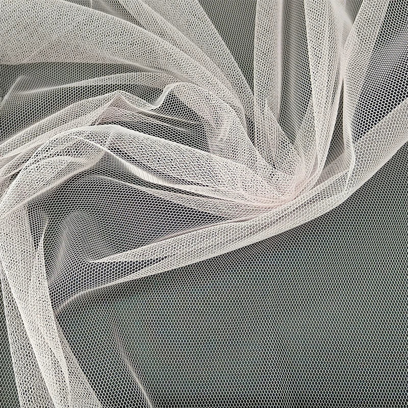 Factory Direct 100% Polyester Tulle Fabric for Weddings Girl's Clothing & Curtains Organic Feature