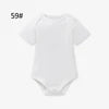 Wholesale Organic Cotton Short Sleeve Snap Button Lap Shoulder Baby Short Rompers Baby Bodysuit