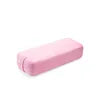 Wholesale Colorful Polyester Organic Yoga Pillow Bolster Cushions Filled with Sponge