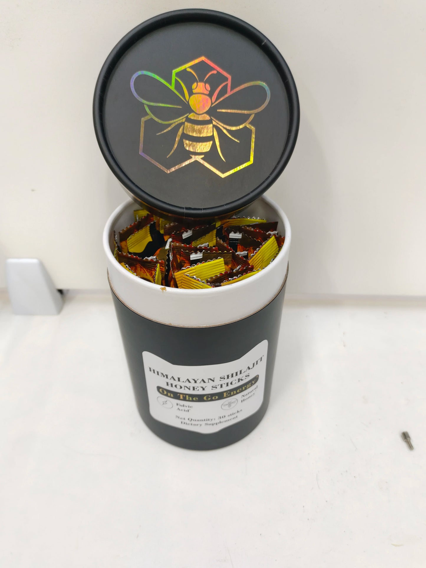 OEM Private Label Pure Himalayan Shilajit Gold Resin Himalayan Shilajit Honey Sticks Organic Boost Energy Immune