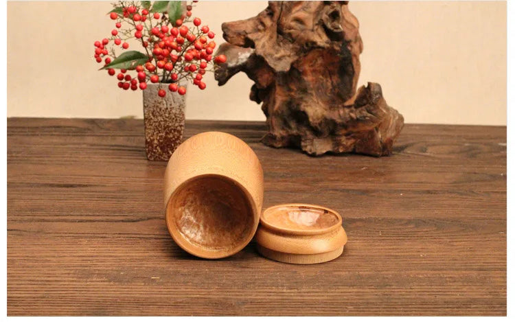 Bamboo Tea Container  Bamboo Tube  White Tea  Tea Packaging Box Storage Wooden Box