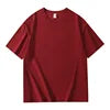 Unisex Oversized Drop-Shoulder T-Shirt High Quality 100% Cotton Bamboo Fiber Custom Logo Printing Gym Working Cloth Knitted