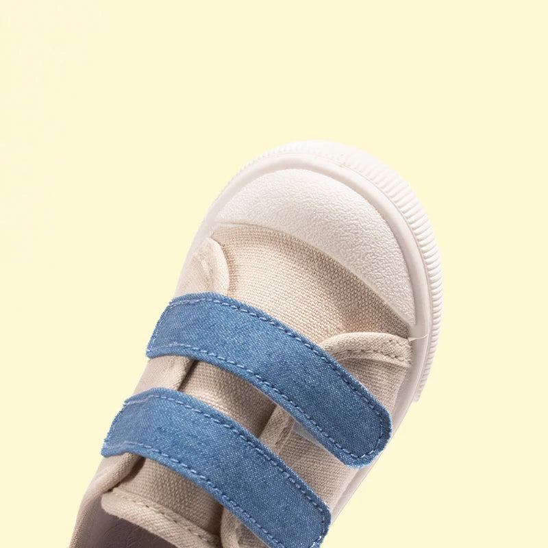 New Three Color Low Cut Children's Canvas Shoes for Spring 2025, Casual Soft Soled Shoes for Baby Products EKC5304