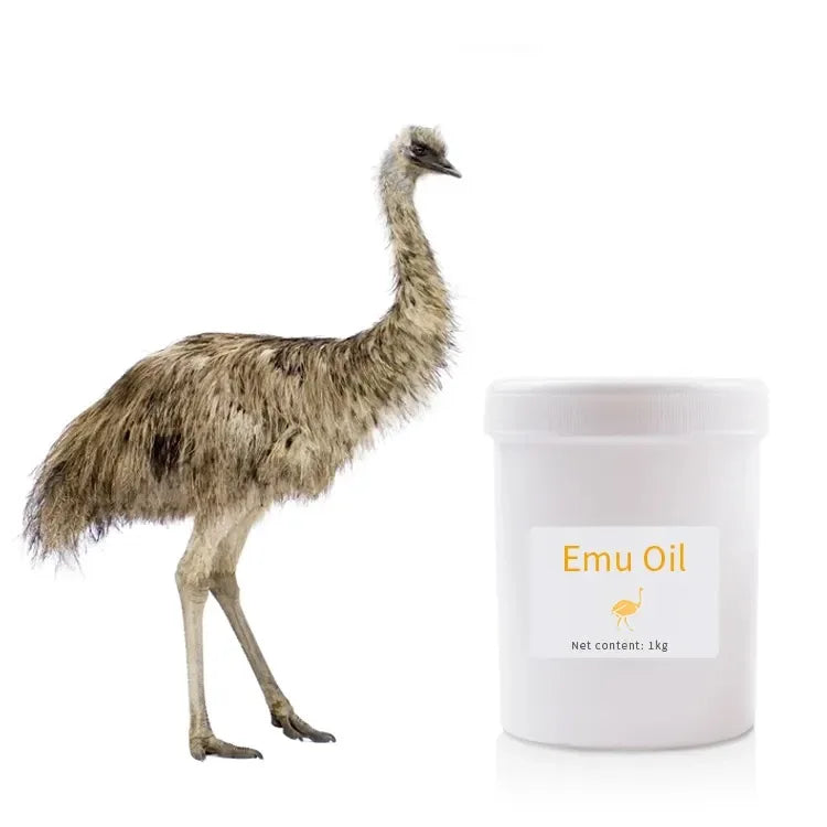 Factory Provides Hot Selling 100% Pure Natural Organic Emu Oil Top Grade Skin Revitalizer Moisturizer Essential Oil for All Skin