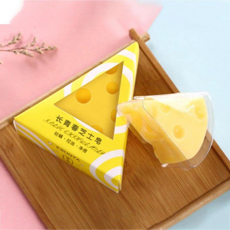 Cheese Soap Natural Handmade Organic Multi Foam Wire Drawing Collagen Soap