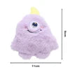 Cute Cartoon Plush Monster Cat Toy Catnip Crinkle Sound Soft Fuzzy Kittens Interactive Play Squeaker Natural Catnip