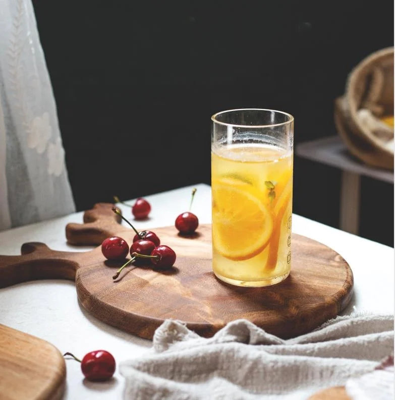 BAIYI Custom Kitchen Round Wooden Cutting Board Set with Walnut Acacia Bamboo 43x28cm 2cm Thick Recyclable Model WLCB04