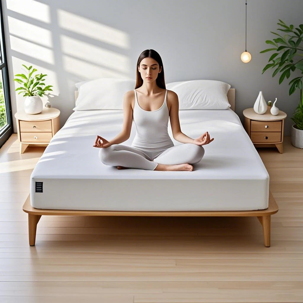 High-End Luxury Organic Cotton Comfort Sleep Grounding Sheet for Bed Solid Gray White Green Anti-Static Grounding Fitted Sheet