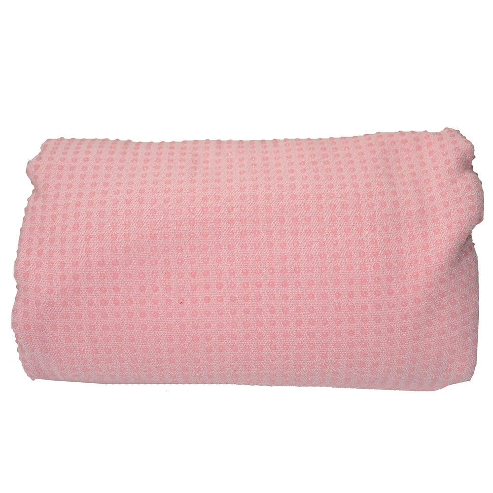 Wholesale Anti slip Microfiber Custom logo Organic Yoga Mat Towel Printed Eco Friendly 350gsm