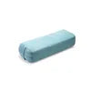 Wholesale Colorful Polyester Organic Yoga Pillow Bolster Cushions Filled with Sponge
