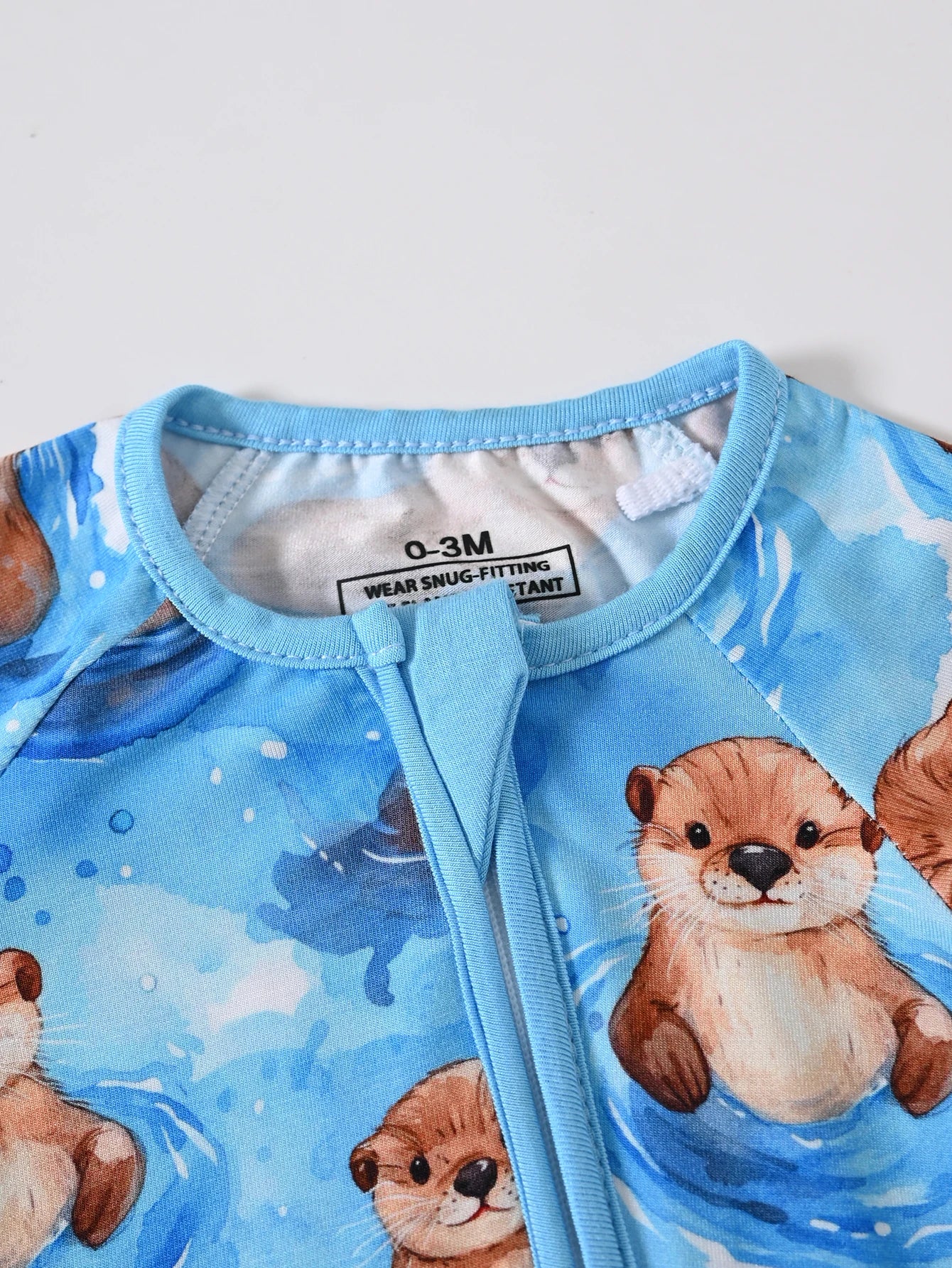 New Trend Beautiful Print Super Soft Bamboo Fabric Magnetic Zipper Knitted Baby Clothes ODM Supply Long Sleeved Baby Romper