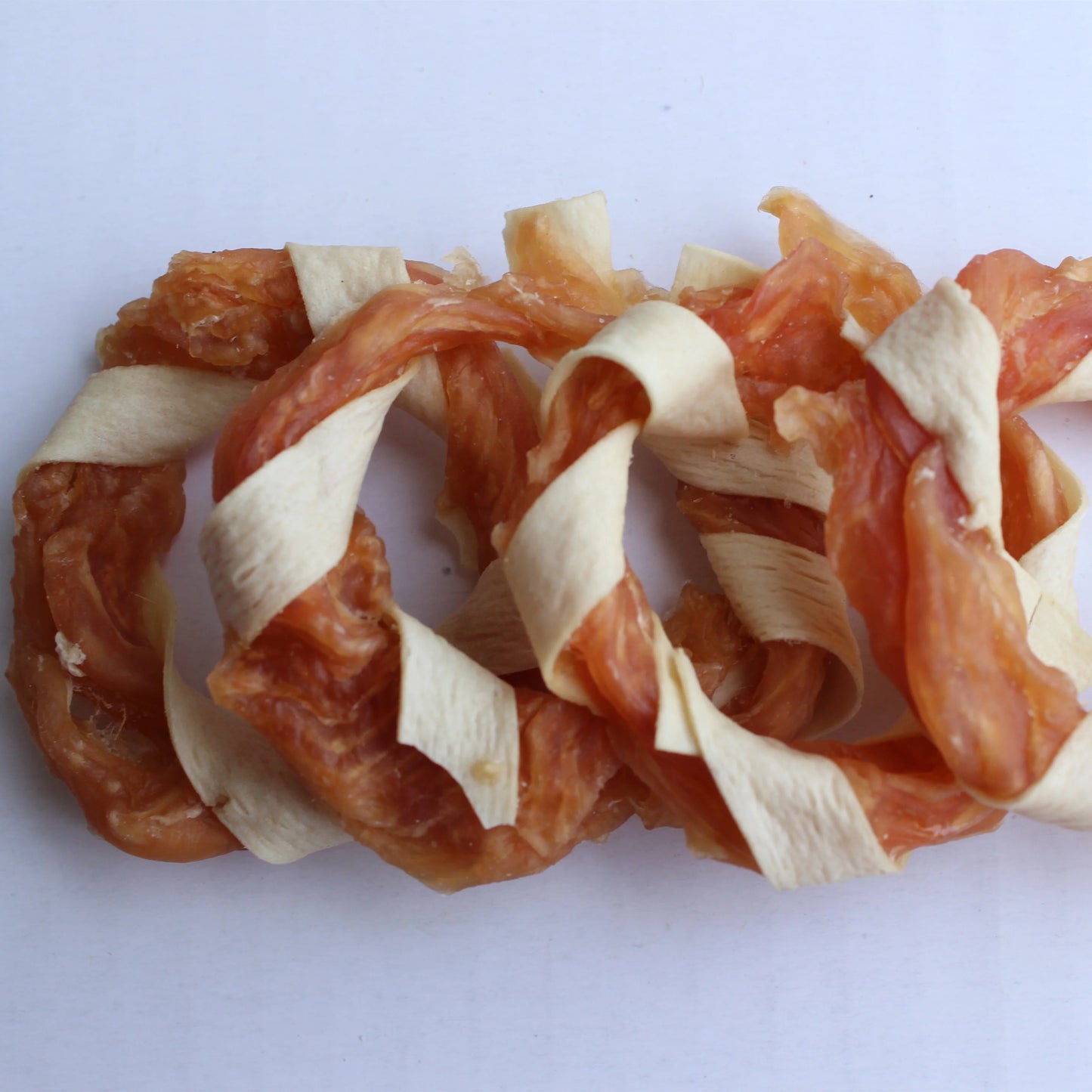 Organic Chicken Fish Ring Dog Treats Natural Grain-Free Skin & Coat Health HACCP Certified No Artificial Colors Dog Snacks