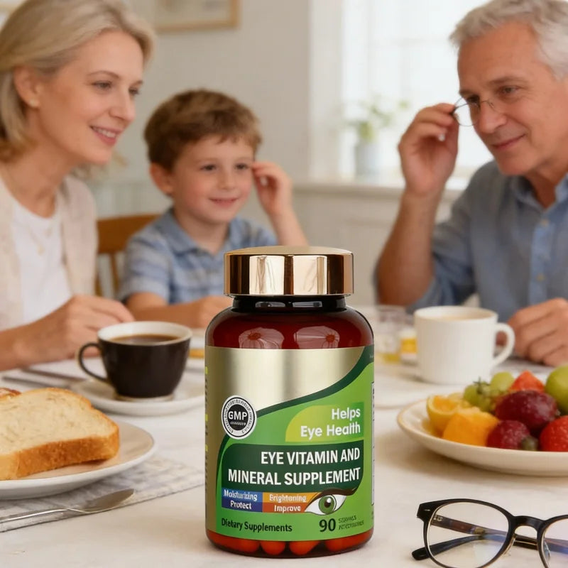 Adult Lutein Zeaxanthin Vitamins Capsules 90ct Organic Natural 24-Month Shelf Life Eye Health Support Blue Light Relief Private