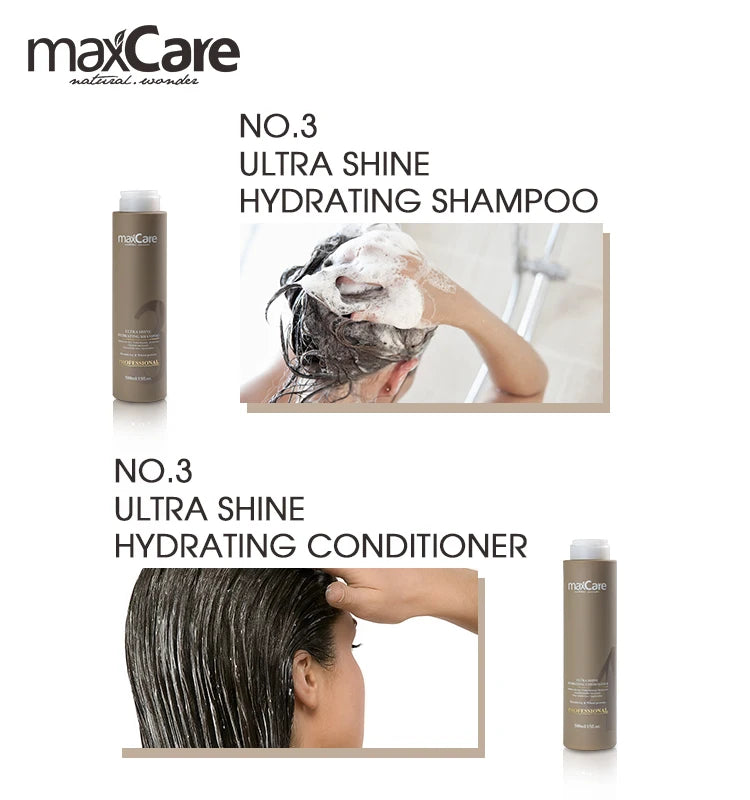 Organic Care Keratin Smoothing Brazilian Hair Treatment Herbal Protein Hair Conditioner for Frizzy Hair