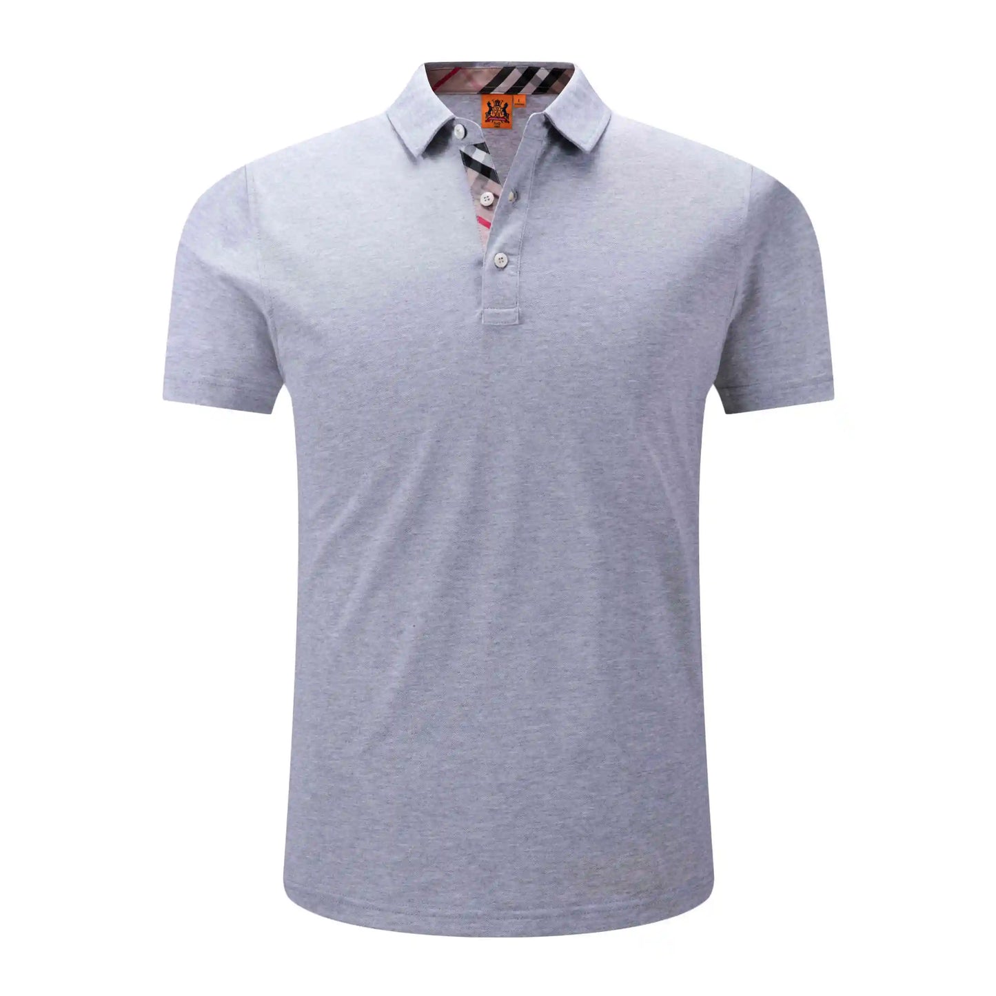 High Quality Wholesale Men's for Polo T-Shirt Cotton/Bamboo Fiber Yarn Dyed 190 Grams Worsted Fabric