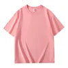 Unisex Oversized Drop-Shoulder T-Shirt High Quality 100% Cotton Bamboo Fiber Custom Logo Printing Gym Working Cloth Knitted