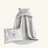 Organic Bamboo Baby Hooded Thick 500GSM Super Soft Breathable High Absorbent Bamboo Bath Towel fox Design Bamboo Hooded Towels