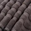 Luxury 6-Piece Set Fade-Resistant 100% Cotton Black Hand Towels Bath Gym Towels Soft Absorbent Custom Printed Organic Terry