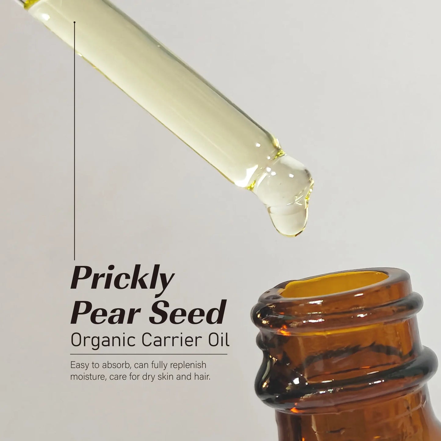 Han Linger Private Label Pure Organic Anti Aging Lightening Firming Shiny Strong Hair Acne Care Prickly Pear Seed Oil