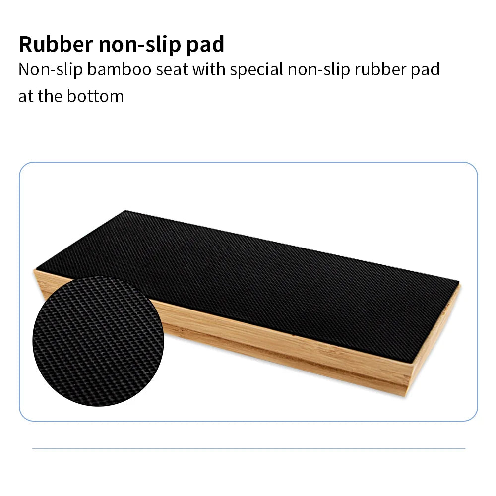 Knife Sharpener Stone 2 Side Whetstone Kit Quick Sharpening for Damascus and Quality Knife With NonSlip Bamboo Base