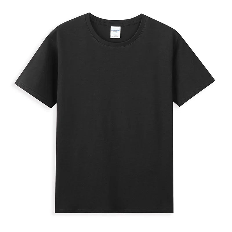 Unisex Oversized Drop-Shoulder T-Shirt High Quality 100% Cotton Bamboo Fiber Custom Logo Printing Gym Working Cloth Knitted