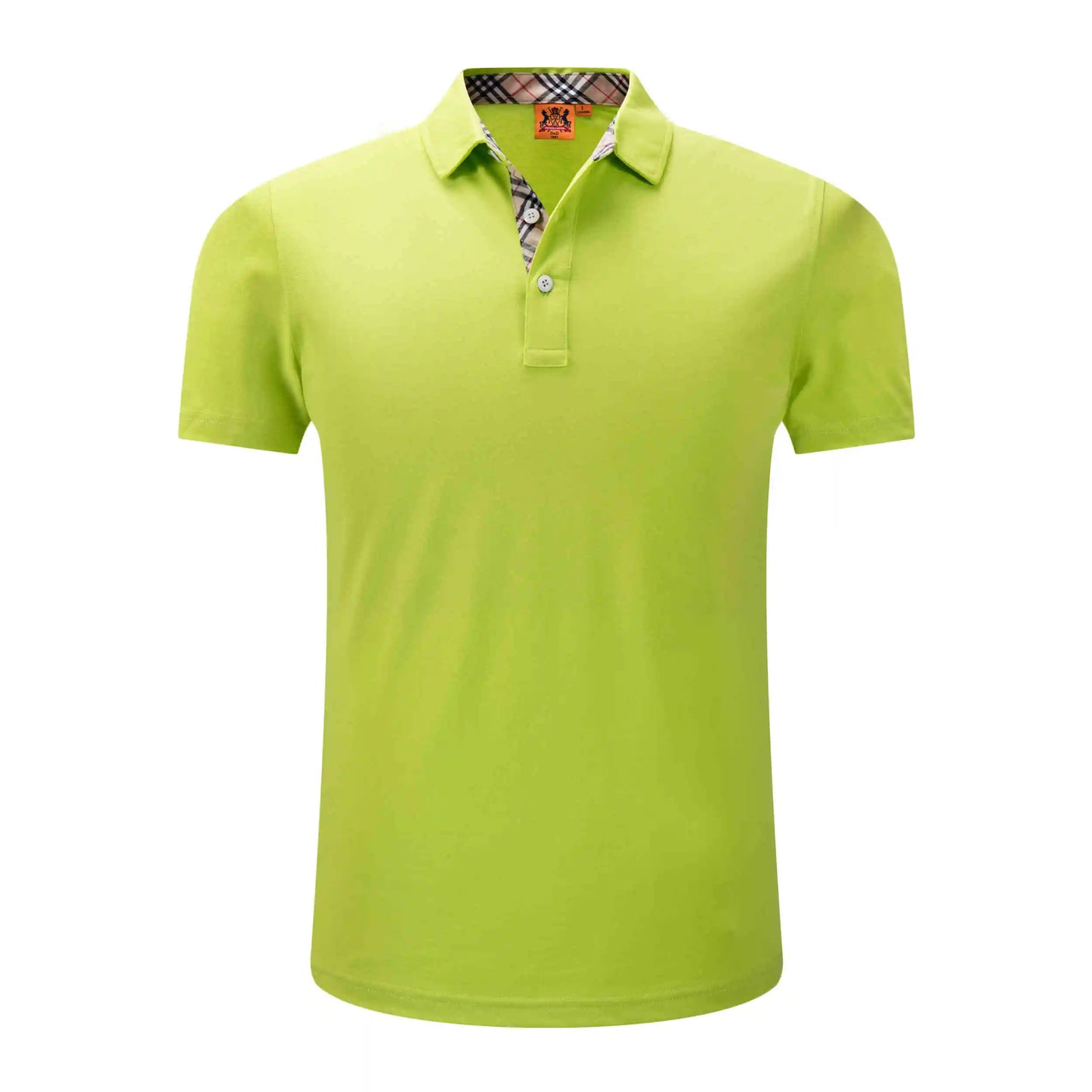 High Quality Wholesale Men's for Polo T-Shirt Cotton/Bamboo Fiber Yarn Dyed 190 Grams Worsted Fabric