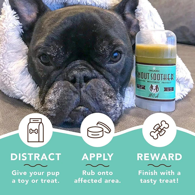 New Organic Dog Nose & Paw Wax Balm Snout & Foot Pad Cream Moisturizer for Cracked Puppy Skin Pet Grooming Product