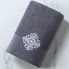Luxury Bath Towels 5 Star Hotel 80*140CM European Classical 100% Organic Cotton Bath Towel Wholesale White Bath Towels