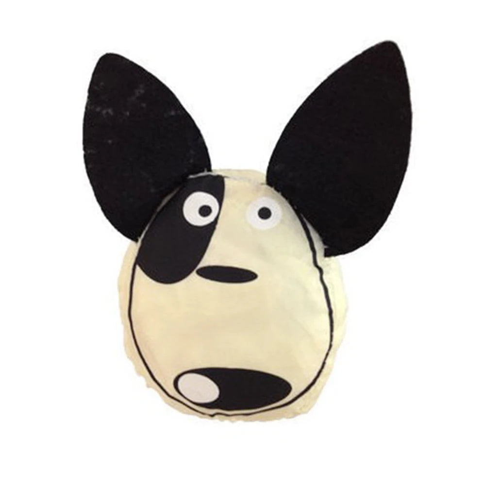 New Animals Cute Dog Useful Nylon Foldable Folding Eco Reusable Shopping Bags Cartoon Eco Tote Bag Portable Travel Shoulder Bag