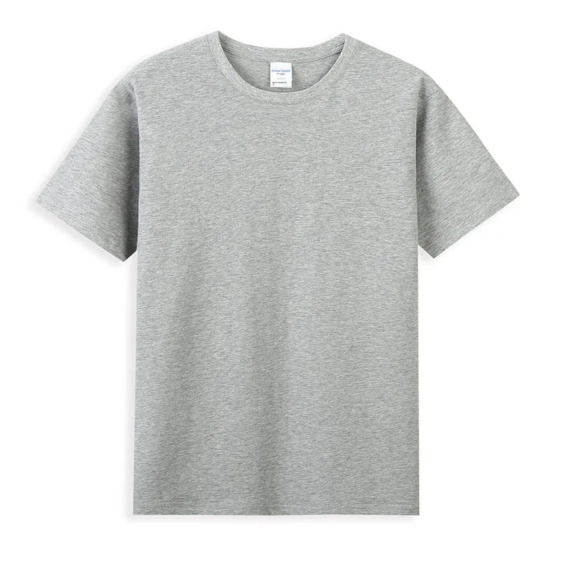 Unisex Oversized Drop-Shoulder T-Shirt High Quality 100% Cotton Bamboo Fiber Custom Logo Printing Gym Working Cloth Knitted