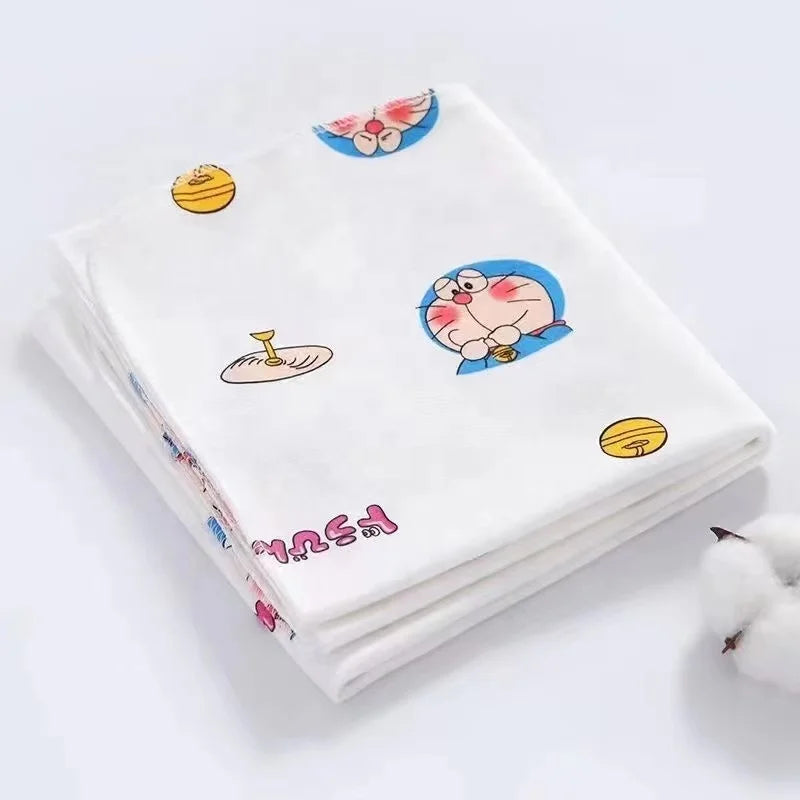Natural Baby Textile by the Yard Solid Colored 100% Organic Cotton Double Gauze Muslin Fabric