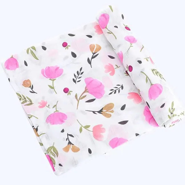 Wholesale Custom Printed Organic 100% Cotton Double Gauze Muslin Fabric for Baby