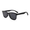 Wholesale new bamboo wood glasses men's women's sun protection integrated mirror polarized rice nail wooden Sunglasses 2024