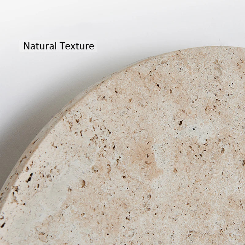 Natural Yellow Stone Led Sconce Nordic Wabi Sabi Home Decor Light Living Room Bedside Corridor Marble Wall Lamp
